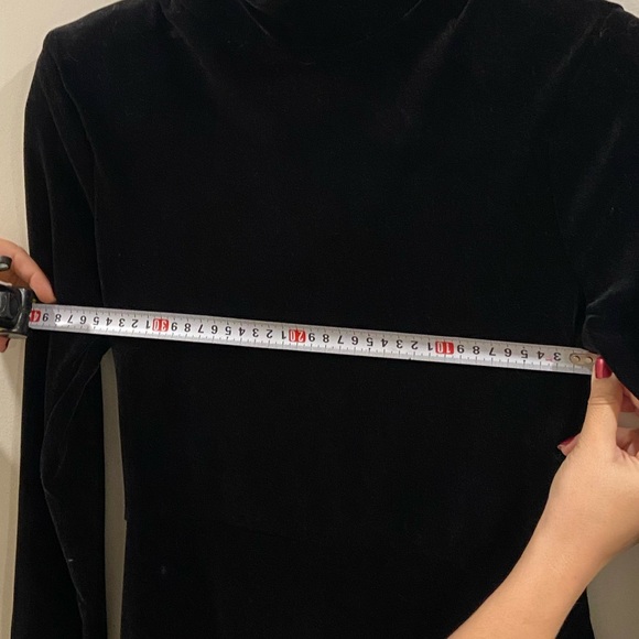 NWT Velvet Black Mock Neck Dress 🎁COMES WITH A GIFT🎁 - Picture 12 of 12